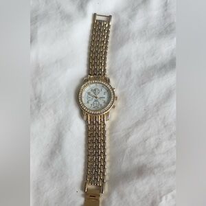 Citizen Gold Watch with White Face